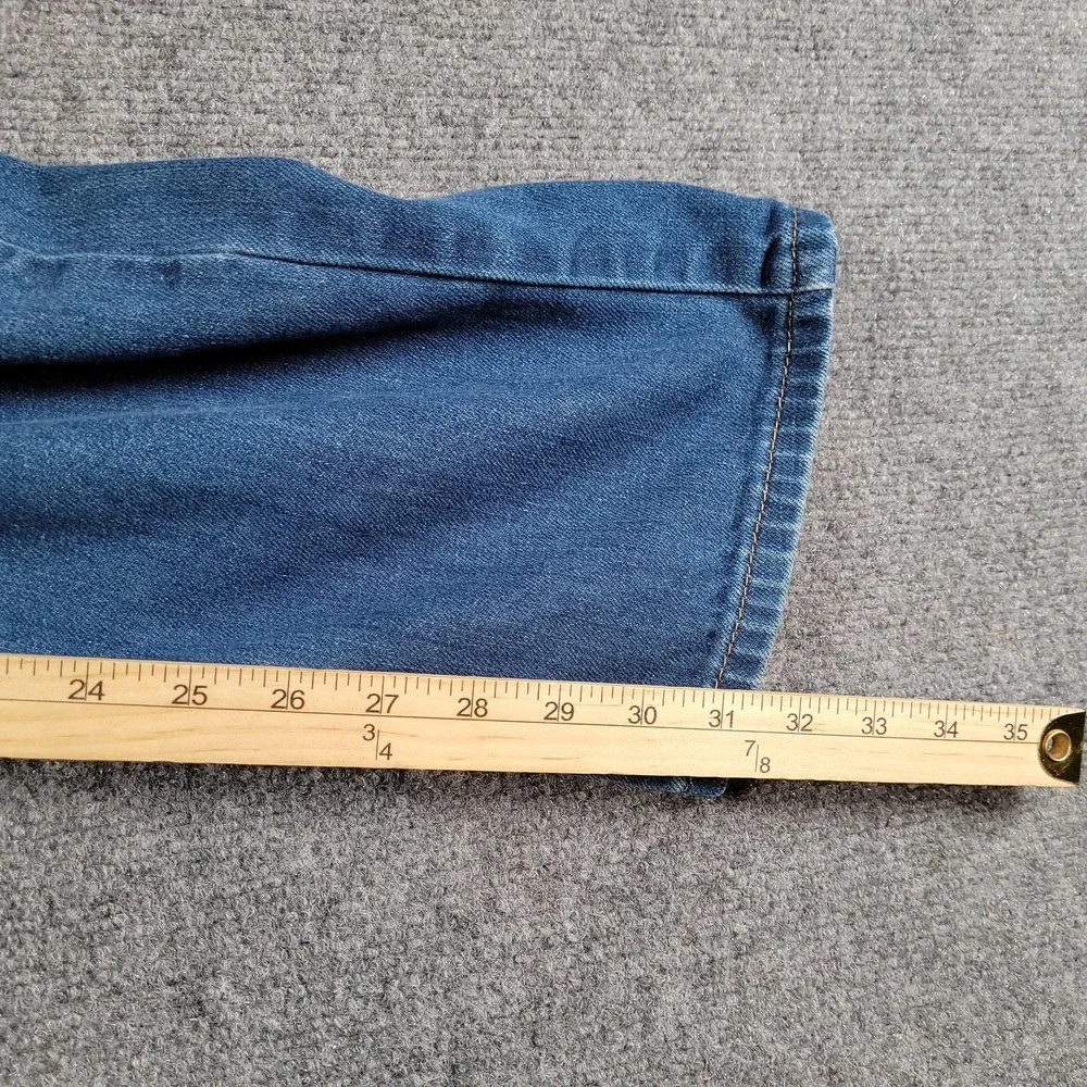 Levis 514 Jeans Mens 32x33 Blue Medium Wash Straight Leg Stretch‎ Denim Zip Fly